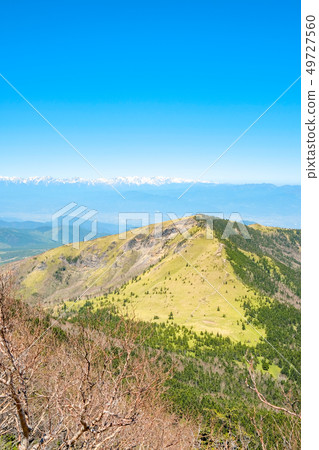 Nekodake and Northern Alps (May) looking from Mt. Shia Nekodake and Northern Alps (May) looking from Mt. Shia 49727560