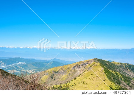 Nekodake和北阿爾卑斯山(五月)從什葉派山看 Nekodake和北阿爾卑斯山(五月)從什葉派山看 49727564