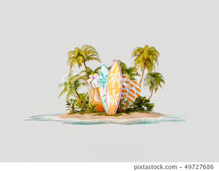 Travel and vacation concept 49727686