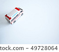 救護車和白色背景 49728064
