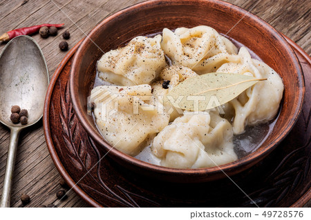 Fresh boiled dumplings Fresh boiled dumplings 49728576