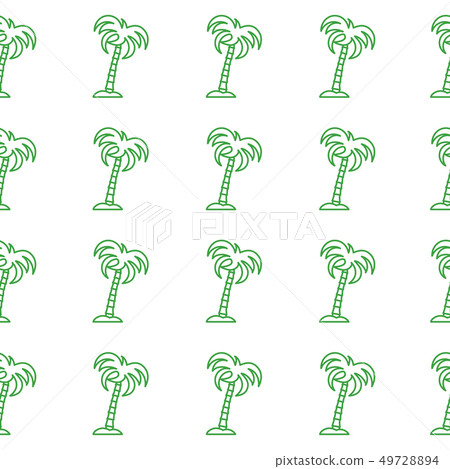 Seamless pattern with palm trees Seamless pattern with palm trees 49728894