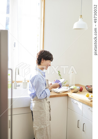 Woman lifestyle housework Woman lifestyle housework 49730032