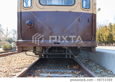 日本有軌電車(首爾Hwarangdae鐵路公園) 日本有軌電車(首爾Hwarangdae鐵路公園) 49731569