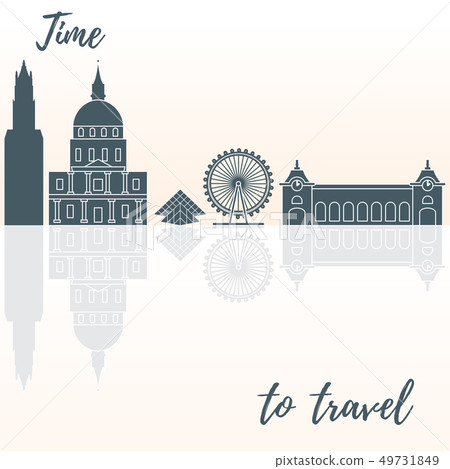 Ferris wheel,museum, building,pyramid,skyscraper 49731849