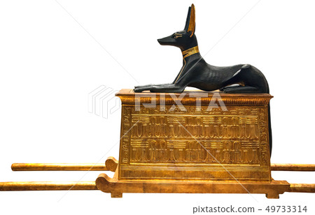 Egyptian Anubis sculpture 49733314