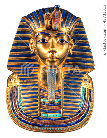 Tutankhamun's burial mask 49733318