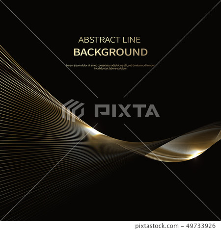 抽象金背景，線背景 49733926