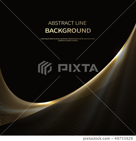 Abstract gold background, lines background Abstract gold background, lines background 49733929