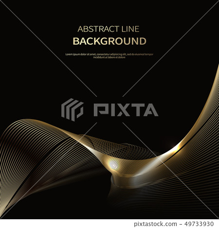 Abstract gold background, lines background Abstract gold background, lines background 49733930