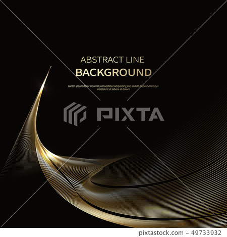Abstract gold background, lines background Abstract gold background, lines background 49733932