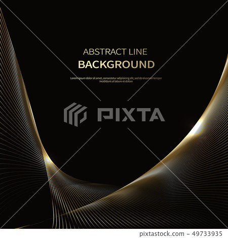 Abstract gold background, lines background Abstract gold background, lines background 49733935