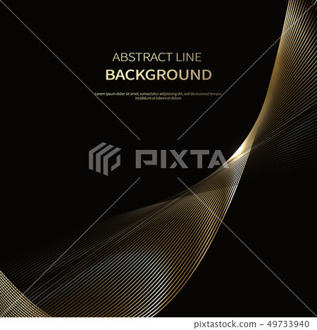 Abstract gold background, lines background Abstract gold background, lines background 49733940