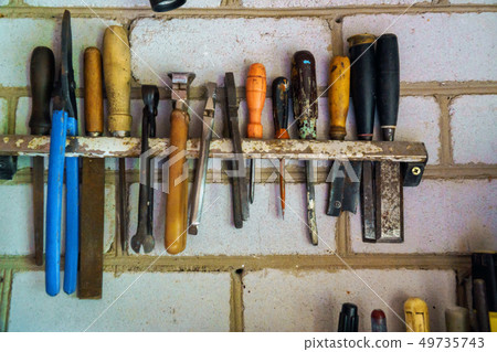 tools in labor day and business fight crafting 49735743