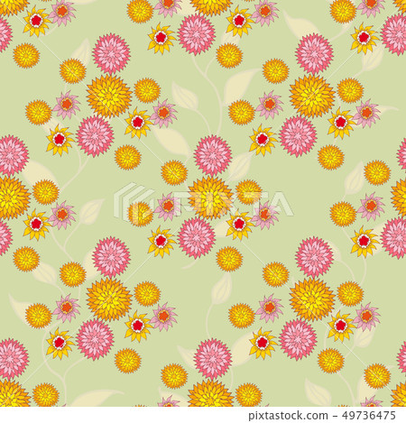 Seamless abstract hand-drawn pattern 49736475