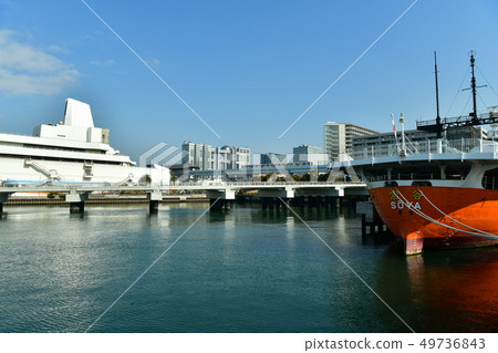 南極觀察船大豆和風景 南極觀察船大豆和風景 49736843