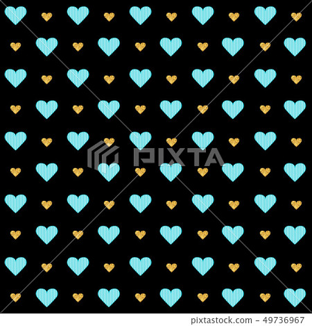 Vector Valentines day seamless pattern 49736967