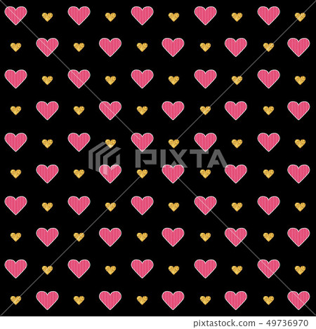 Vector Valentines day seamless pattern Vector Valentines day seamless pattern 49736970