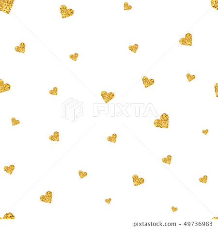 Vector Valentines day seamless pattern - Stock Illustration [49736983 ...
