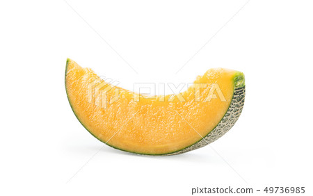 金瓜和西瓜水果和水果切成薄片水果哈密瓜片甜瓜豪華片 49736985