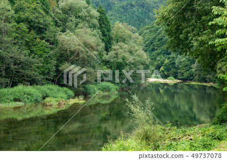 Senkita City in Akita Prefecture in early summer 49737078