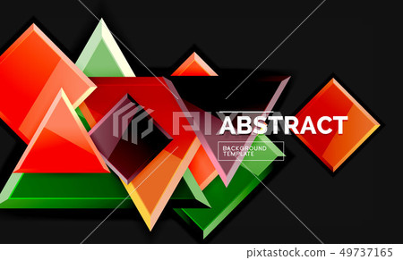 Shiny style geometric background Shiny style geometric background 49737165