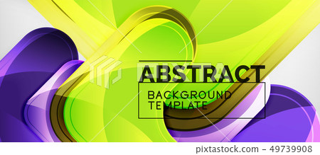 Light effects glossy arrows background 49739908