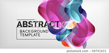 Techno lines, hi-tech futuristic abstract Techno lines, hi-tech futuristic abstract 49741831