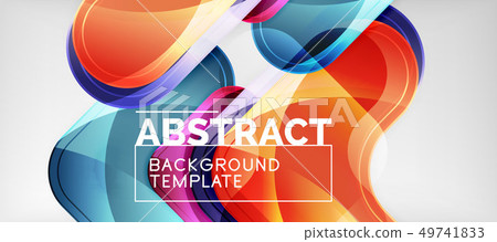 Techno lines, hi-tech futuristic abstract Techno lines, hi-tech futuristic abstract 49741833