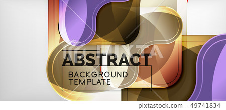 Light effects glossy arrows background 49741834