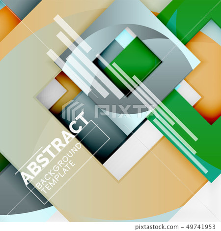 Geometric minimal abstract background with Geometric minimal abstract background with 49741953