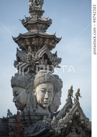 THAILAND PATTAYA SANCTUARY OF TRUTH 49742383