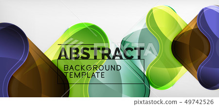 Light effects glossy arrows background 49742526