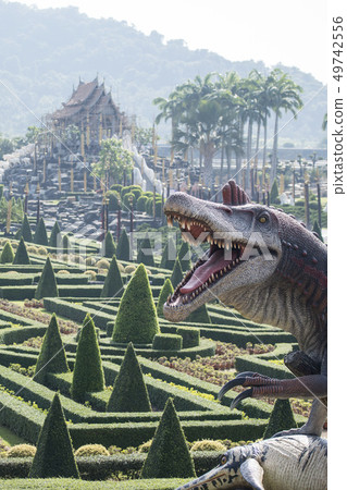THAILAND PATTAYA DINOSAUR PARK THAILAND PATTAYA DINOSAUR PARK 49742556