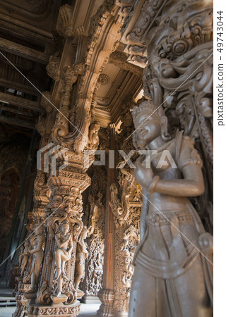 THAILAND PATTAYA SANCTUARY OF TRUTH THAILAND PATTAYA SANCTUARY OF TRUTH 49743044