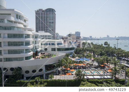 THAILAND PATTAYA SKYLINE BEACH ROAD 49743229