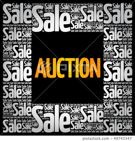 AUCTION word cloud collage - Stock Illustration [49743347] - PIXTA
