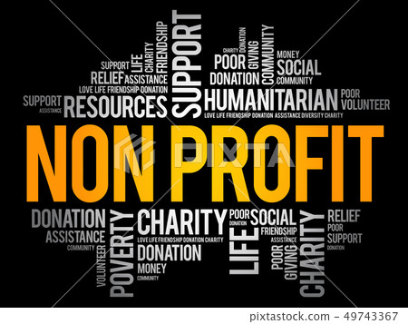Non Profit word cloud collage Non Profit word cloud collage 49743367