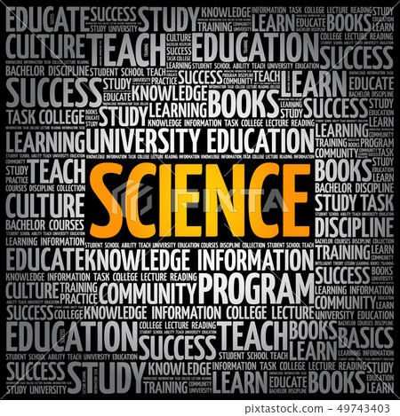 SCIENCE word cloud collage - Stock Illustration [49743403] - PIXTA