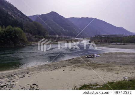 Passage of Ai Takahashi City, Okayama Prefecture The junction of the Takahashi River and the Nariwa River 49743582