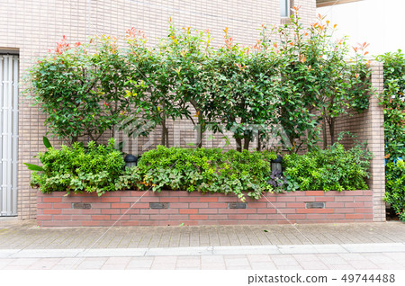 street wall background ,Industrial background, 49744488