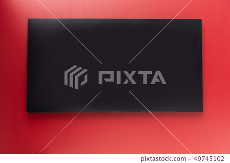 Large blank billboard on a street wall, banners Large blank billboard on a street wall, banners 49745102