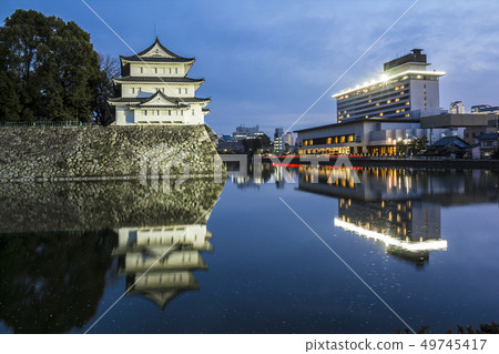 Aichi Prefecture Nagoya Castle night view Aichi Prefecture Nagoya Castle night view 49745417