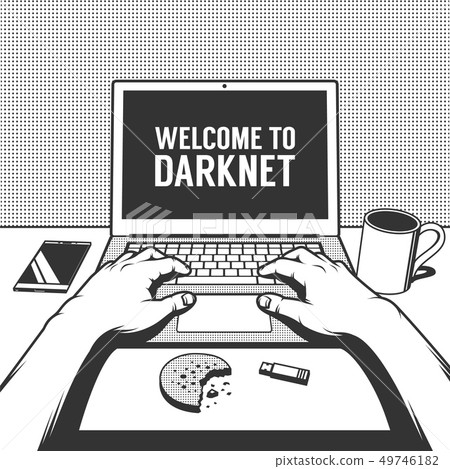 Workplace hacker or freelancer from the first person Workplace hacker or freelancer from the first person 49746182