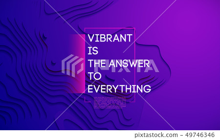 Vector of abstract Purple background with abstract topographic map shapes. Vibrant geometric 49746346