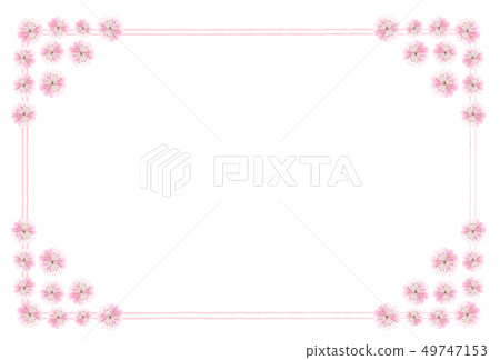 花粉紅色框架 49747153