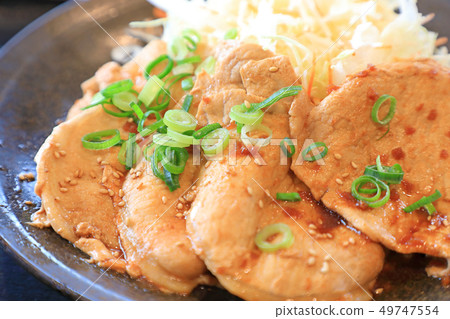 烤的美味豬肉薑 烤的美味豬肉薑 49747554