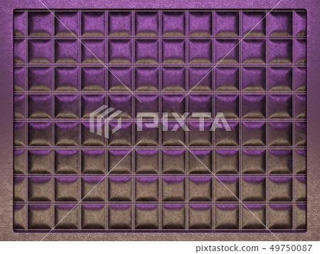 Leather stitched texture or background purple and 49750087