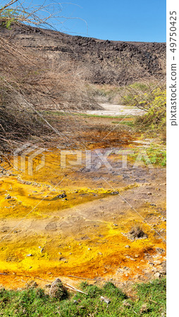 in  danakil ethiopia africa  the volcanic  49750425