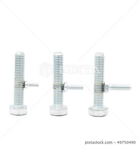 three set of screw in the white space like 49750490